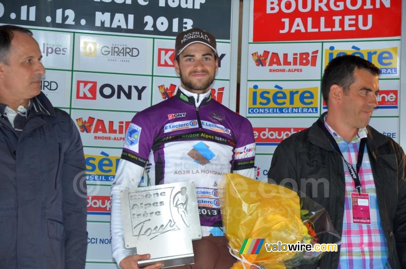 Adrien Legros (Chambéry CF), meilleur grimpeur (2)