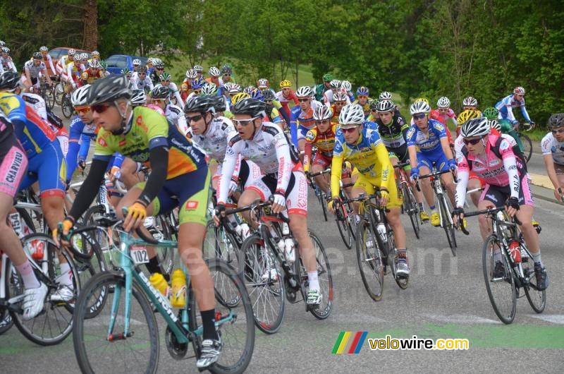 De renners op weg naar km 0 (2)