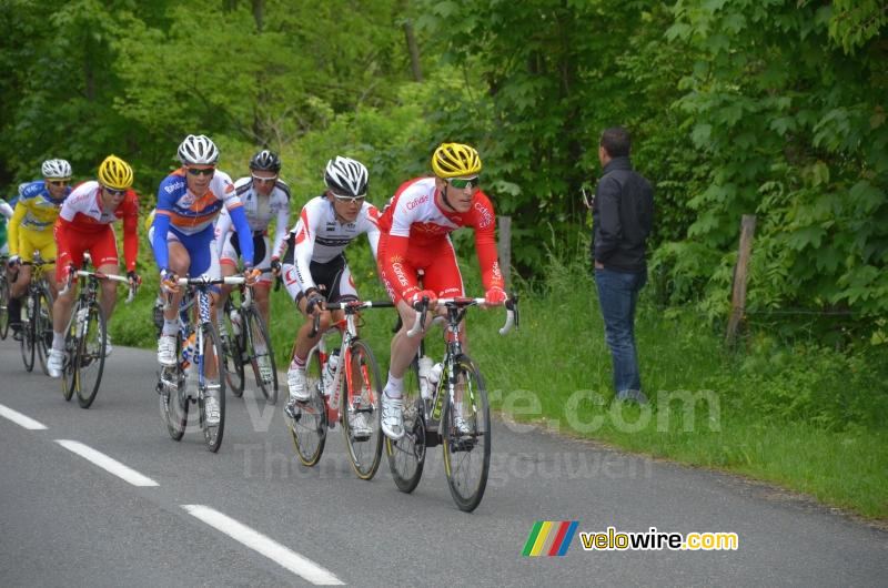 Julien Fouchard (Cofidis) & Sho Hatsuyama (Bridgestone-Anchor)