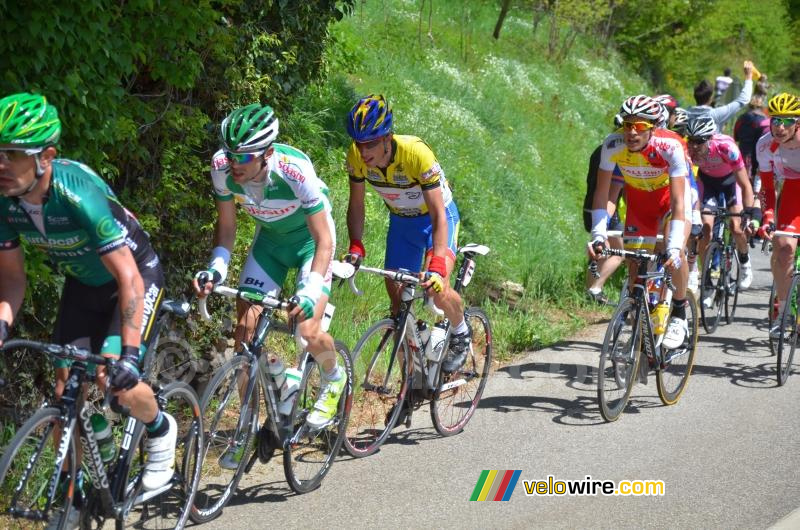 Nicolas Baldo (Atlas Personal-Jakroo) op de Col de Pavezin