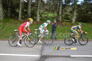 Tadej Valjavec (Sava), Maxime Médérel (Sojasun) & Guillaume Levarlet (Cofidis) (387x)