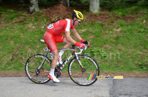 Nico Sijmens (Cofidis) on the Col de la Croix de Chaubouret (270x)