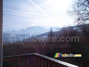 The view to the Mont-Blanc (266x)