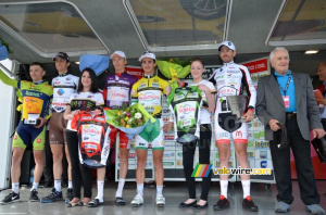 The podium of the 2nd stage of the RAIT 2013 (283x)