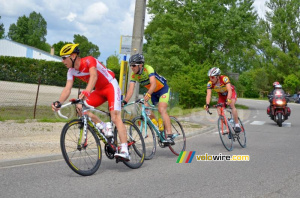 Florent Barle (Cofidis), Mark Dzamastagic (Sava) & Xavier Brun (St Etienne Loire) (482x)