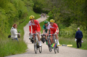 Nicolas Edet & Nico Sijmens (Cofidis) & Giovanni Bernaudeau (Europcar) (308x)