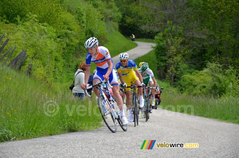 Emiel Dolfsma (Rabobank DevTeam), Florent Icard (CR4C) & Paul Poux (Sojasun)