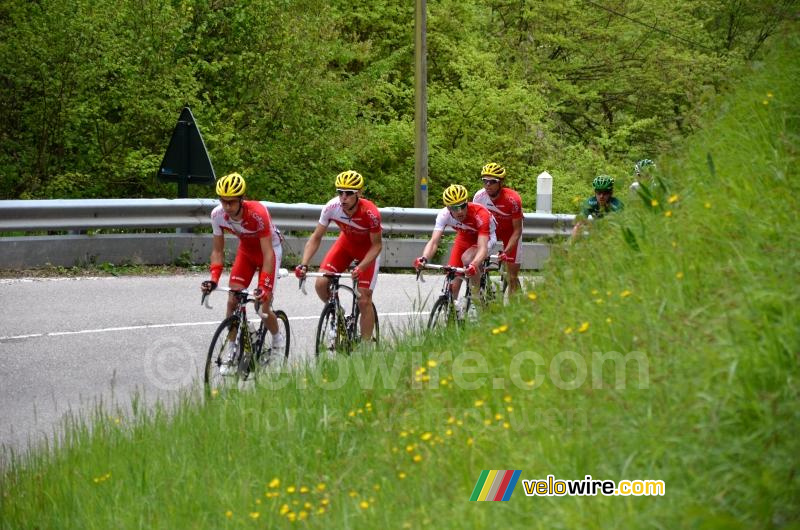 Nicolas Edet, Florent Barle, Julien Fouchard & Nico Sijmens (Cofidis)