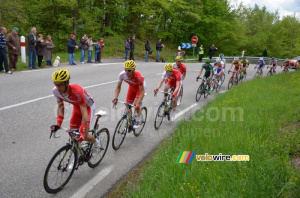 The breakaway on the Col de la Croix de Toutes Aures (304x)