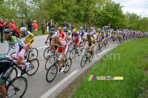 The peloton on the Col de la Croix de Toutes Aures (2) (223x)