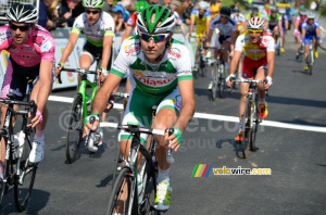 Maxime Médérel (Sojasun) at the finish (235x)