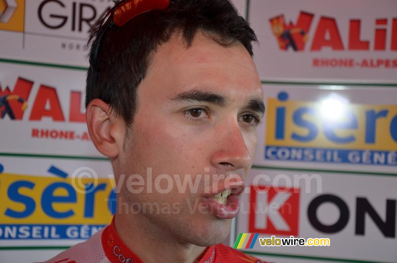 Nicolas Edet (Cofidis) na de finish