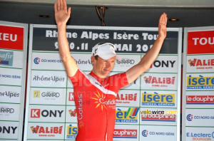 Nico Sijmens (Cofidis) lève les bras (206x)