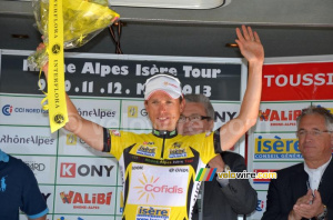 Nico Sijmens (Cofidis) en jaune (197x)