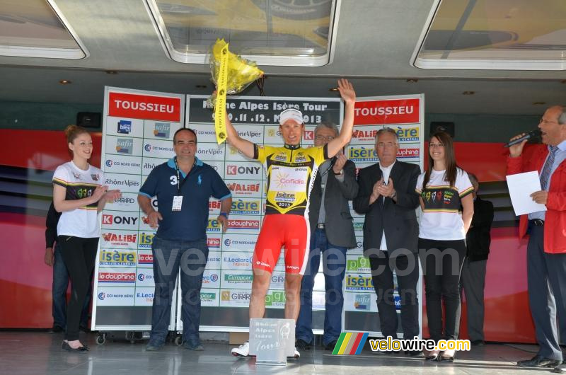 Nico Sijmens (Cofidis) in het geel (2)