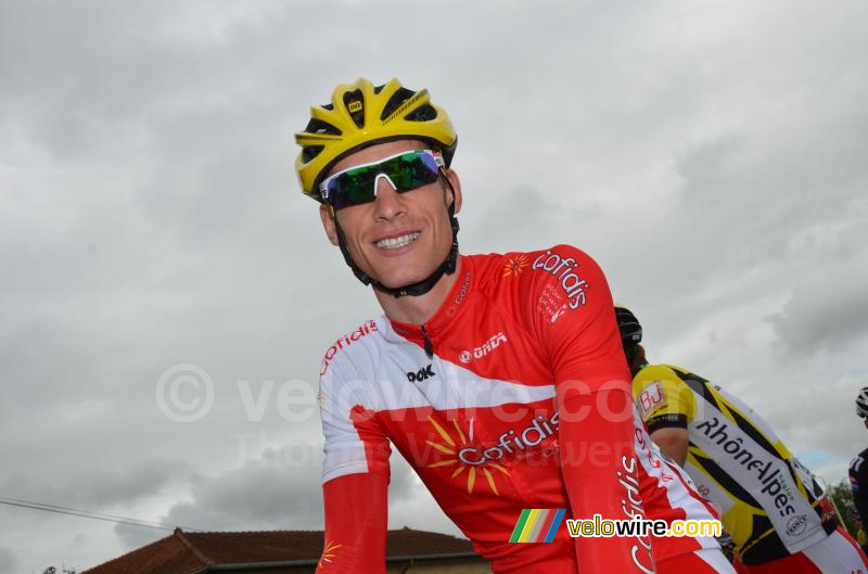 Julien Fouchard (Cofidis) aan de start (1)