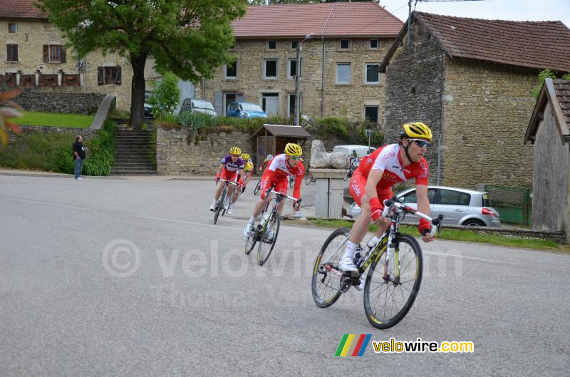 Cyril Bessy, Julien Fouchard & Nicolas Edet (Cofidis)