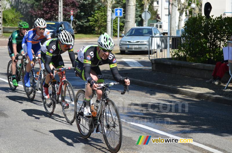 Lionel Genthon & Yoann Michaud (BAC01), Martijn Tusveld (Rabobank DevTeam)  & Giovanni Bernaudeau (Europcar) 