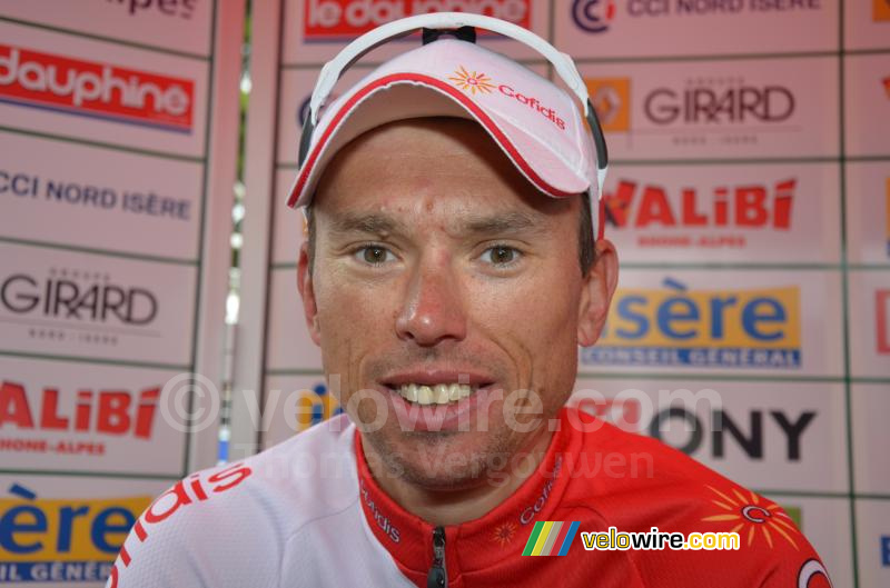 Nico Sijmens (Cofidis), après l'étape