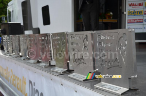 The tropheys of the Rhône Alpes Isère Tour (254x)