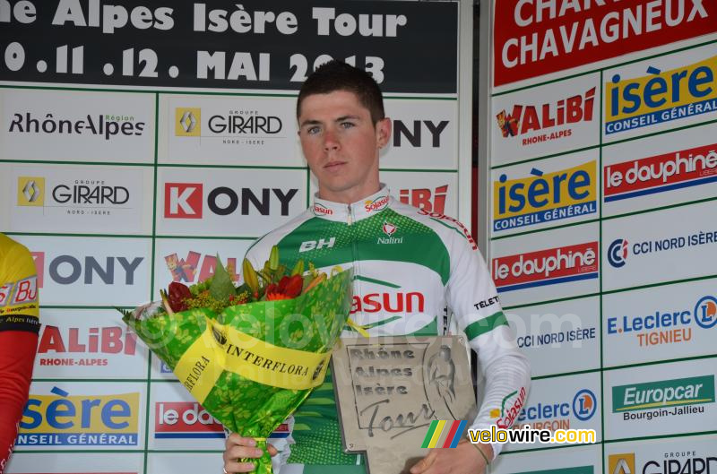 Fabien Schmidt (Sojasun), 2nd of the Rhône Alpes Isère Tour 2013