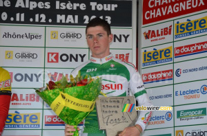Fabien Schmidt (Sojasun), 2nd of the Rhône Alpes Isère Tour 2013 (465x)