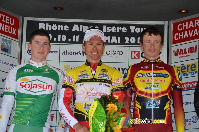 The podium of the Rhône Alpes Isère Tour 2013 (2)
