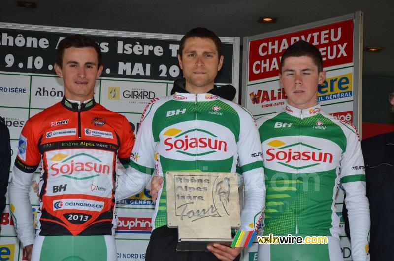 Sojasun, best team of the Rhône Alpes Isère Tour 2013