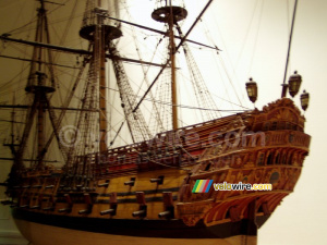 A model of a boat (217x)