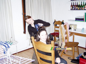Préparation pour la St. Sylvestre : Virginie & Anne-Cécile (214x)