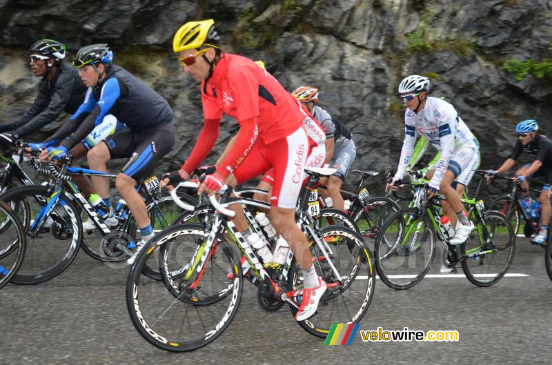 Luis Angel Maté Mardones (Cofidis) sur la Côte de la Bréole