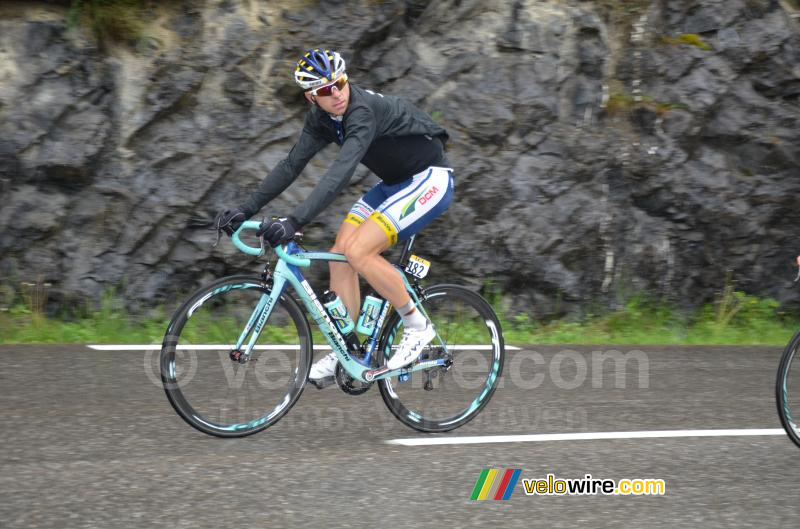 Kris Boeckmans (Vacansoleil-DCM) op de Côte de la Bréole