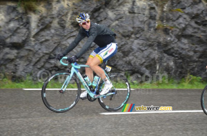 Kris Boeckmans (Vacansoleil-DCM) on the Côte de la Bréole (363x)