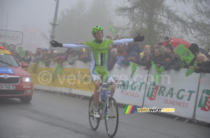 Alessandro de Marchi (Cannondale) in the fog (271x)