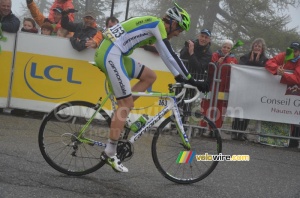 Alessandro de Marchi (Cannondale) exhausted after the finish (323x)