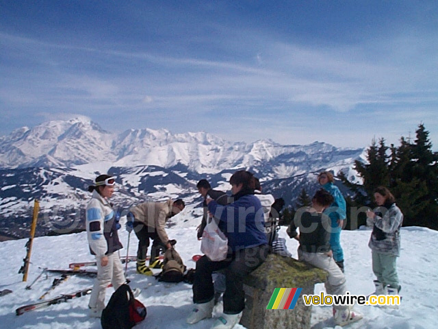 Ready for a great meal on top of this mountain