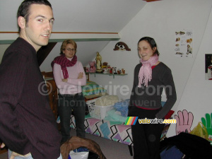 Découverte de la chambre : Bernard, Aude & Marie-Laure (260x)