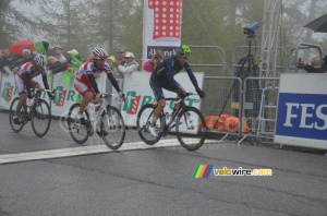 Alejandro Valverde, Joaquin Rodriguez & Daniel Moreno at the finish (259x)