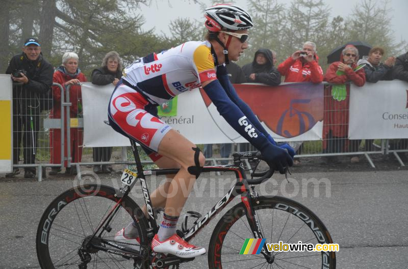 Tim Wellens (Lotto-Belisol), 13ème après une belle course en tête (3)