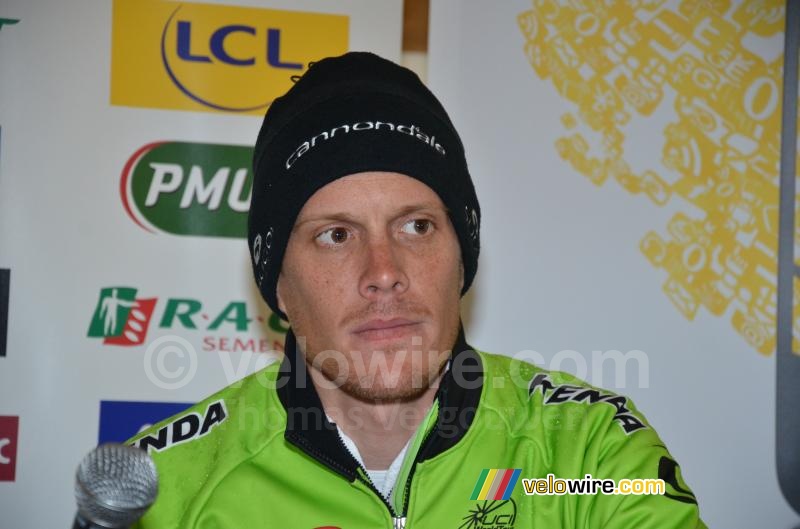 Alessandro de Marchi (Cannondale) at the press conference