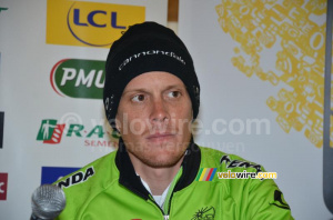Alessandro de Marchi (Cannondale) at the press conference (883x)