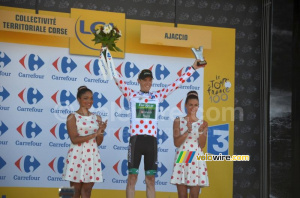 Pierre Rolland (Europcar), KOM classification - polka dot jersey (268x)