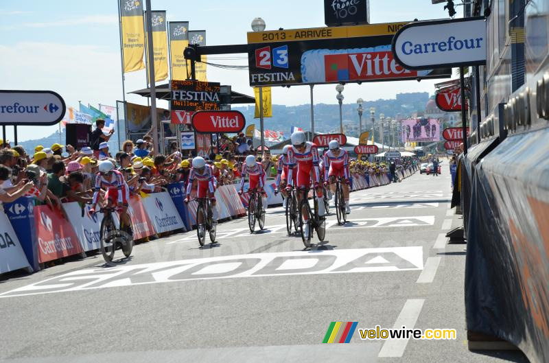 The Katusha team