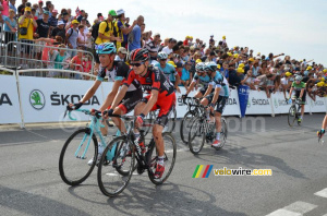 Andy Schleck (Radioshack-Leopard) & Tejay van Garderen (BMC) (263x)