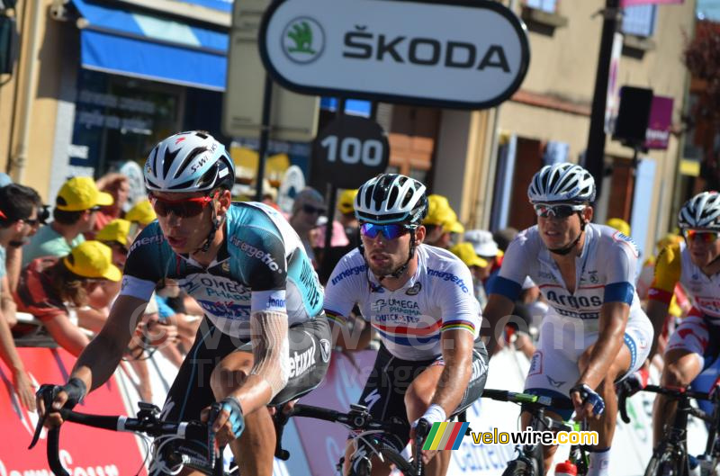 Tony Martin, Mark Cavendish & Tom Veelers