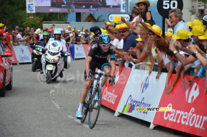 Chris Froome (Team Sky) va remporter la 8ème étape (558x)