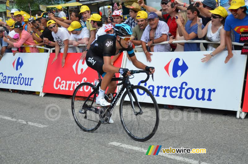 Richie Porte (Team Sky), 2ème