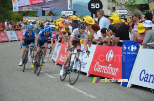 Romain Bardet (AG2R), Dan Martin & Andrew Talansky (Garmin-Sharp) (246x)