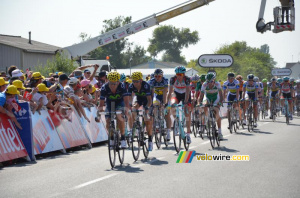 Le groupe Alejandro Valverde (261x)