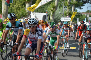 Gert Steegmans (OPQS), Bart de Clercq (Lotto) & Maxime Médérel (Sojasun) (358x)